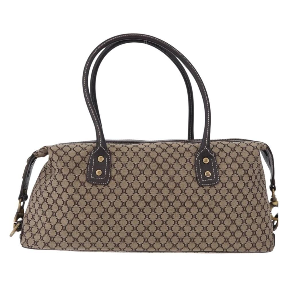Celine Macadam Boston Bag Beige
